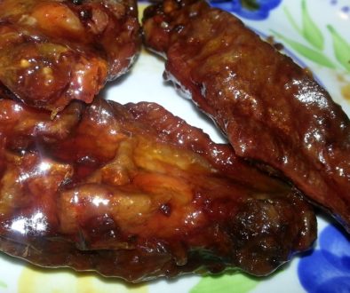 Coffee and Molasses Wings Recipe